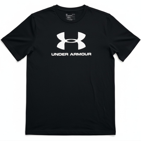 Under Armour Other - Under Armour Logo Graphic T-Shirt | Black Athletic Tee | Size Large